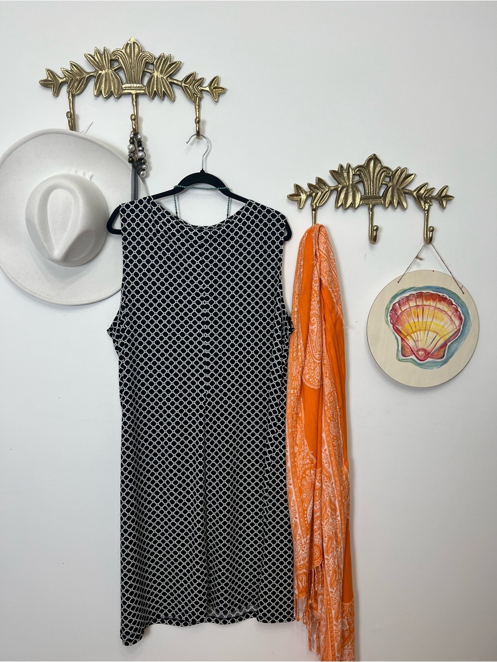 Body con pattern dress 2X